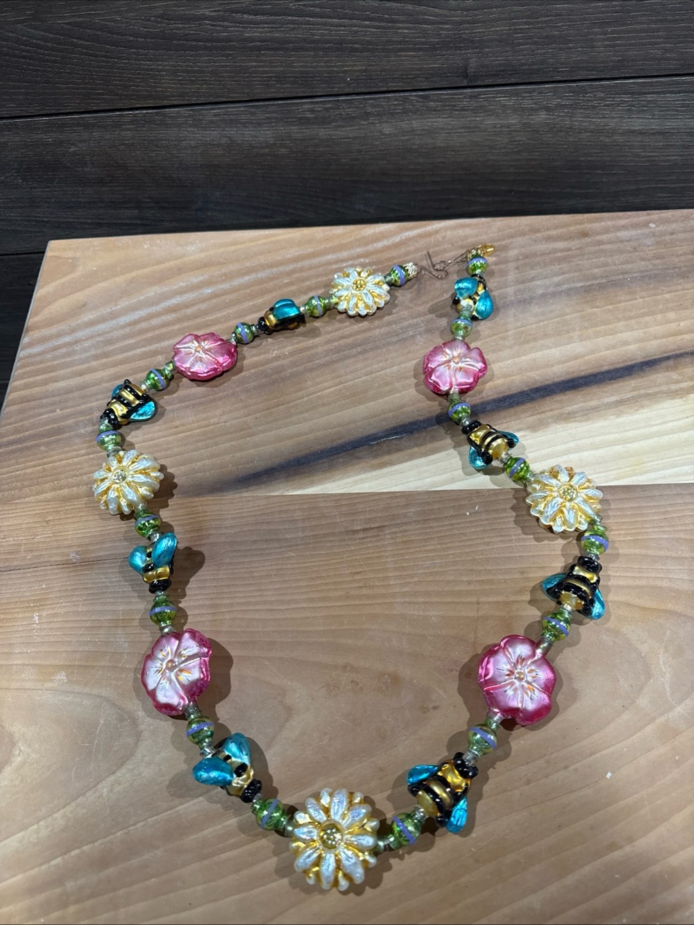 Christopher Radko Bee Blossom Mouth Blown Garland